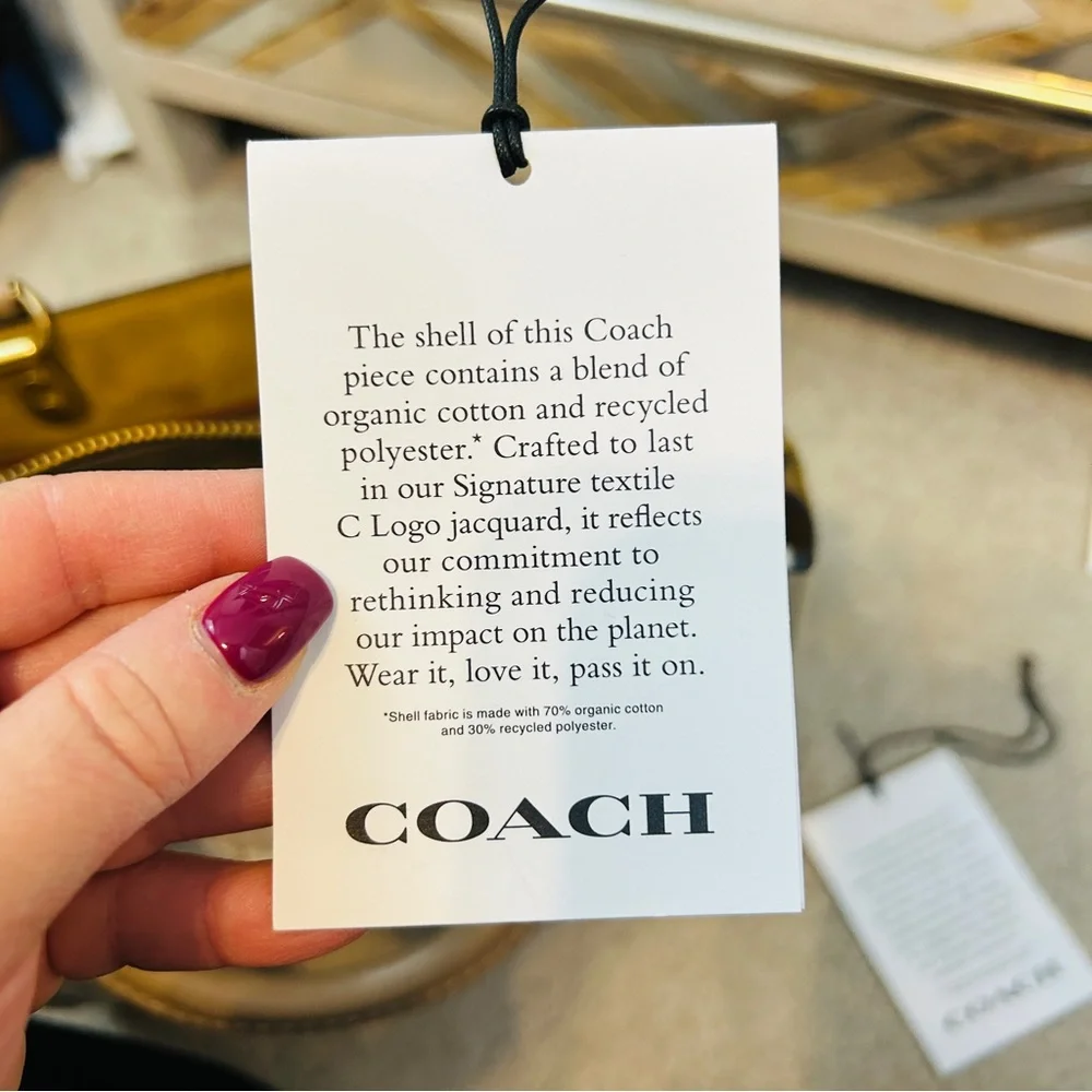 Coach Signature Jacquard Rogue 25 in Chalk/Ivory, NWT! - Picture 15 of 16